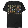 thumbnail image 1 of Men's Nintendo Legend of Zelda Ocarina Periodic Table Graphic Tee Black 5X Large, 1 of 5