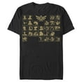 thumbnail image 1 of Men's Nintendo Legend of Zelda Ocarina Periodic Table  Graphic Tee Black 5X Large, 1 of 4