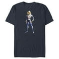 thumbnail image 1 of Men's Nintendo Legend of Zelda Sheik Pose  Graphic Tee Navy Blue Large, 1 of 4