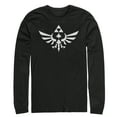 thumbnail image 1 of Men's Nintendo Legend of Zelda Triforce  Long Sleeve Shirt Black Medium, 1 of 3