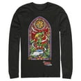 thumbnail image 1 of Men's Nintendo Legend of Zelda Wind Waker Window  Long Sleeve Shirt Black X Large, 1 of 3