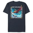 thumbnail image 1 of Men's Nintendo Legend of Zelda Winged Flight  Graphic Tee Navy Blue Small, 1 of 4