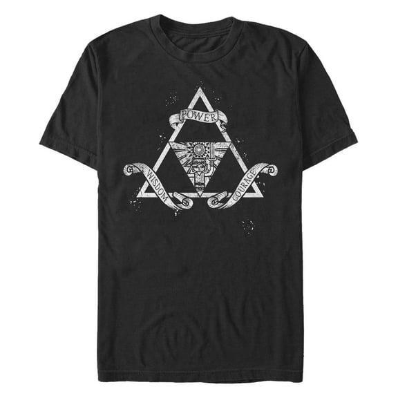 Men's Nintendo Link Power and Wisdom Graphic T-Shirt