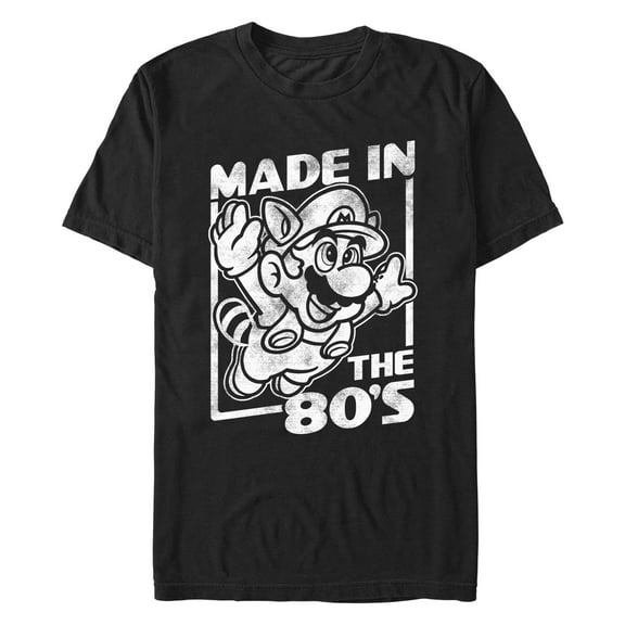 Men's Nintendo Made in the 80s Distressed  Graphic T-Shirt