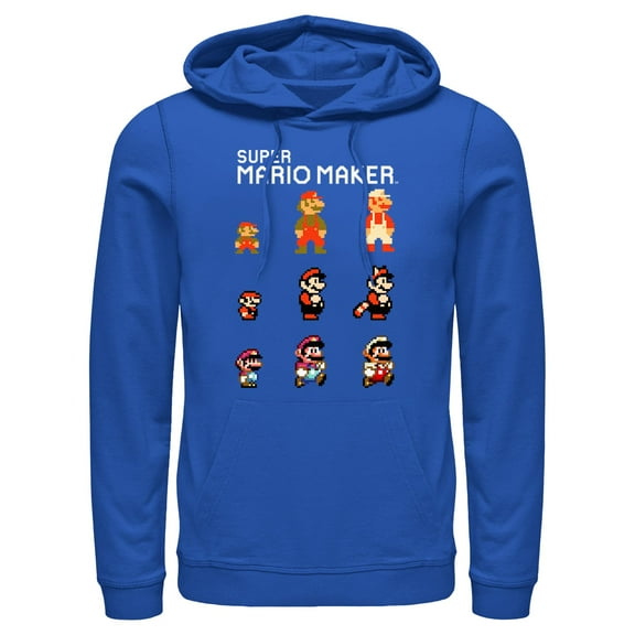 Men's Nintendo Maker Evolution  Pull Over Hoodie