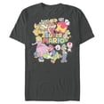thumbnail image 1 of Men's Nintendo Mario Cast Collage  Graphic Tee Charcoal X Large, 1 of 4