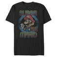 thumbnail image 1 of Men's Nintendo Mario Circle 1985  Graphic Tee Black 3X Large, 1 of 4