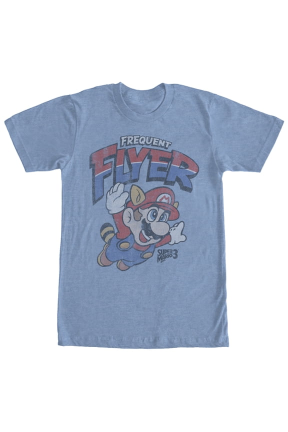 Men's Nintendo Mario Frequent Flyer Graphic T-Shirt