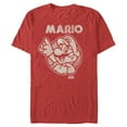 thumbnail image 1 of Men's Nintendo Mario  Graphic Tee Red Small, 1 of 4