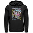 thumbnail image 1 of Men's Nintendo Mario Kart 90's Art Pull Over Hoodie Black Large, 1 of 3