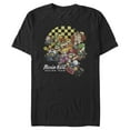 thumbnail image 1 of Men's Nintendo Mario Kart Cast Collage  Graphic Tee Black 3X Large, 1 of 4