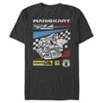 thumbnail image 1 of Men's Nintendo Mario Kart Racing Team  Graphic Tee Black 3X Large, 1 of 4