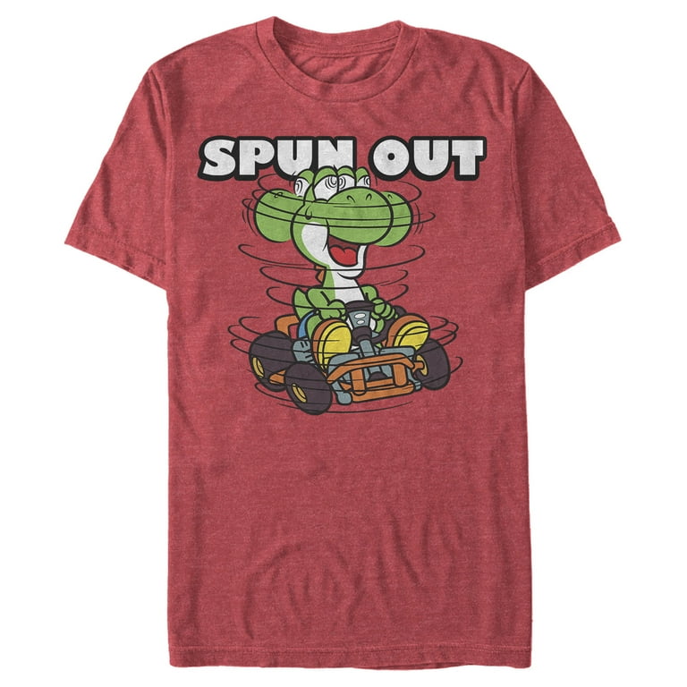 Nintendo Mario Kart Yoshi Old School Graphic T-Shirt Nintendo Mario Kart Yoshi Old School Graphic T-Shirt