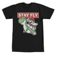 thumbnail image 1 of Men's Nintendo Mario Stay Fly Graphic Tee Black 2X Large, 1 of 4