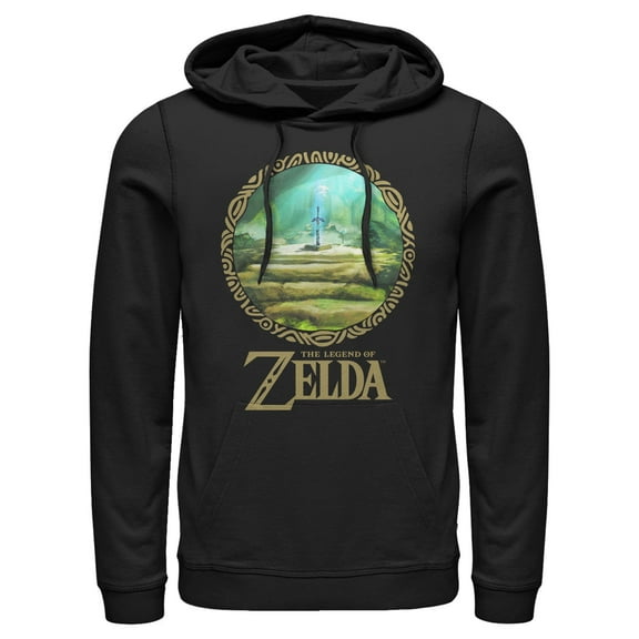 Men's Nintendo Master Sword Scene  Pull Over Hoodie