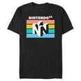 thumbnail image 1 of Men's Nintendo N64 3D Logo  Graphic Tee Black Large, 1 of 4