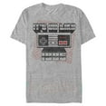 thumbnail image 1 of Men's Nintendo NES Controller on Like 1985  Graphic Tee Athletic Heather Medium, 1 of 4