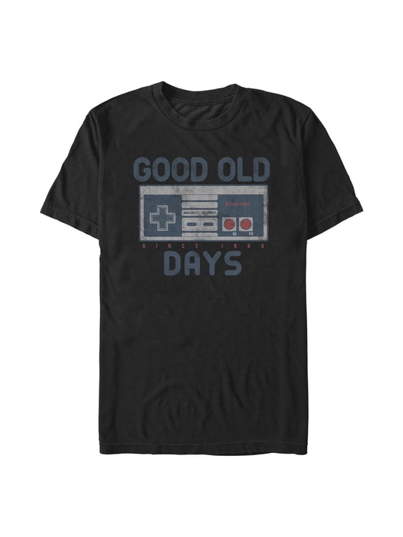 Men's Nintendo NES Good Old Days Graphic T-Shirt