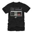 thumbnail image 1 of Men's Nintendo Old School NES Controller  Graphic Tee Black 2X Large, 1 of 4