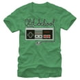 thumbnail image 1 of Men's Nintendo Old Schoool NES Controller Graphic Tee Kelly Green X Large, 1 of 4