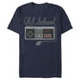 thumbnail image 1 of Men's Nintendo Old Schoool NES Controller Graphic Tee Navy Blue Large, 1 of 4