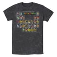 thumbnail image 1 of Men's Nintendo Periodic Table of Super Mario  Graphic T-Shirt, 1 of 5
