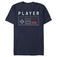 thumbnail image 1 of Men's Nintendo Player Controller  Graphic Tee Navy Blue X Large, 1 of 4