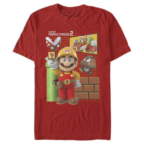 Men's Nintendo Power Pose  Graphic T-Shirt