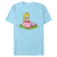 thumbnail image 1 of Men's Nintendo Princess Flower and Butterfly  Graphic T-Shirt, 1 of 4
