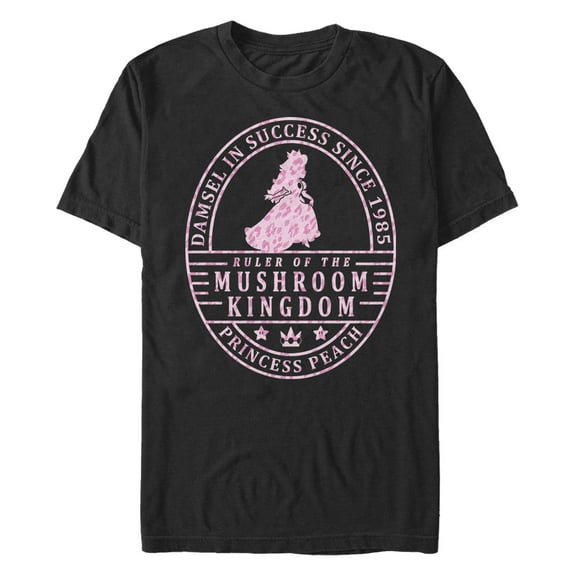 Men's Nintendo Princess Peach Ruler of the Mushroom Kingdom  Graphic T-Shirt