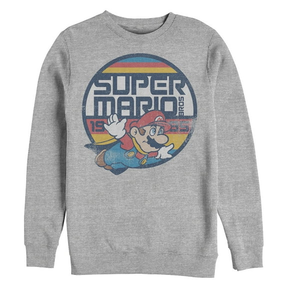 Men's Nintendo Retro 1985 Hero  Long Sleeve Shirt