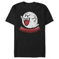 thumbnail image 1 of Men's Nintendo Retro Boo Ghost  Graphic Tee Black Small, 1 of 4