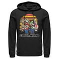 thumbnail image 1 of Men's Nintendo Retro Group Shot Distressed  Pull Over Hoodie, 1 of 4