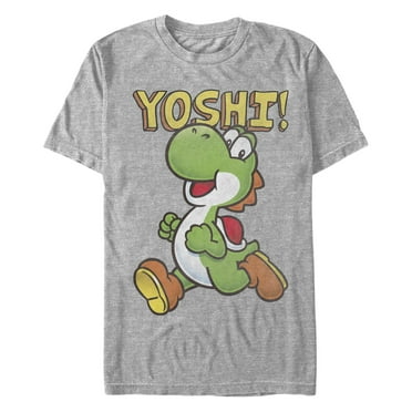 Men's Nintendo Running Yoshi  Graphic T-Shirt