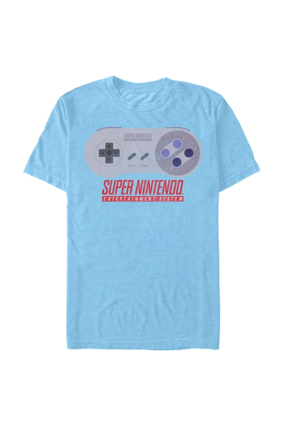 Men's Nintendo SNES Controller Graphic T-Shirt