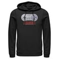 thumbnail image 1 of Men's Nintendo SNES Controller  Pull Over Hoodie Black Large, 1 of 3