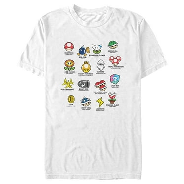 Men's Nintendo Special Power-Ups  Graphic T-Shirt