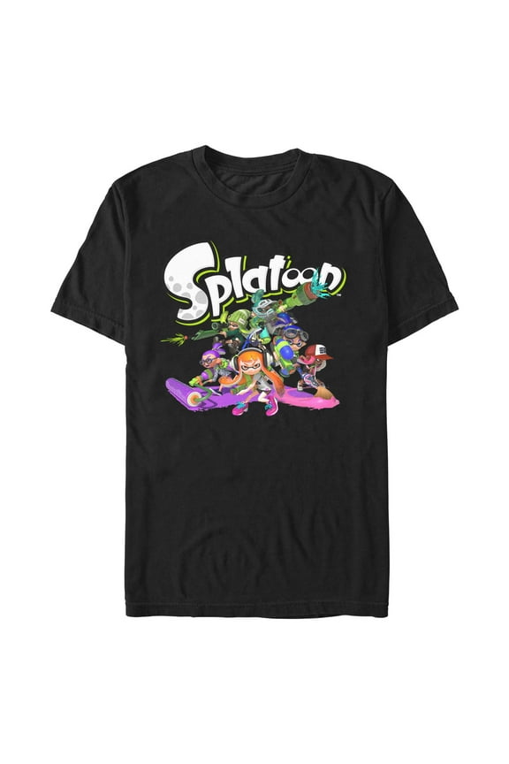 Men's Nintendo Splatoon Inkling Heroes Graphic T-Shirt