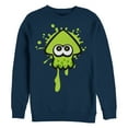 thumbnail image 1 of Men's Nintendo Splatoon Inkling Squid Sweatshirt Navy Blue Large, 1 of 3
