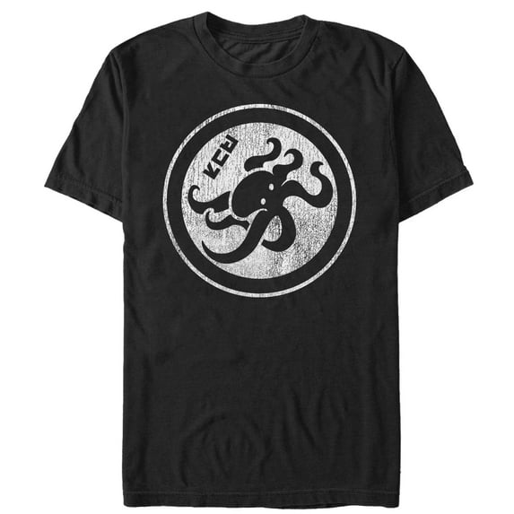 Men's Nintendo Splatoon Octopus Symbol Graphic Tee Black Medium