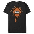 thumbnail image 1 of Men's Nintendo Splatoon Orange Inkling Squid  Graphic Tee Black 2X Large, 1 of 4