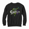thumbnail image 1 of Men's Nintendo Splatoon Splat  Sweatshirt Black 2X Large, 1 of 3