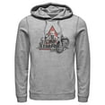 thumbnail image 1 of Men's Nintendo Star Fox Zero Logo Characters Pull Over Hoodie Athletic Heather Large, 1 of 3