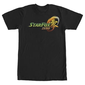 Men's Nintendo Star Fox Zero Logo Graphic Tee Black 2X Large