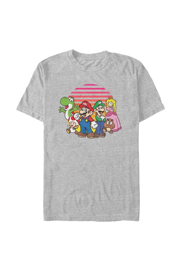 Men's Nintendo Sunset Squad Graphic T-Shirt