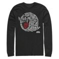 thumbnail image 1 of Men's Nintendo Super Mario Boo Ghost Mosaic  Long Sleeve Shirt, 1 of 4