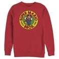 thumbnail image 1 of Men's Nintendo Super Mario Bros Since 1985 Badge Sweatshirt Red Medium, 1 of 3