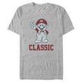 thumbnail image 1 of Men's Nintendo Super Mario Classic Peace Sign  Graphic Tee Athletic Heather Small, 1 of 4