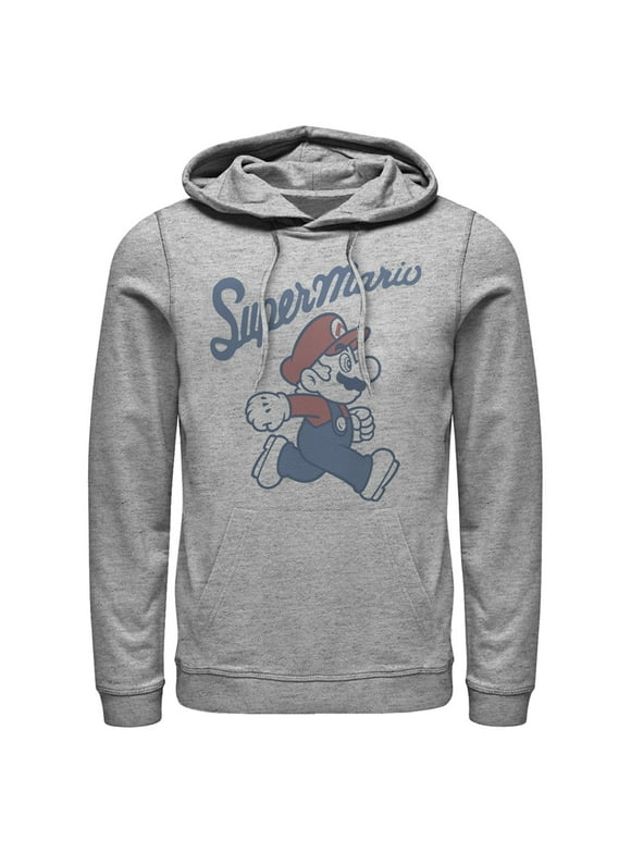 Super mario hoodie men's Clearance