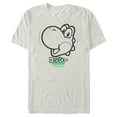 thumbnail image 1 of Men's Nintendo Super Mario Yoshi Kanji  Graphic Tee Cream 3X Large, 1 of 3